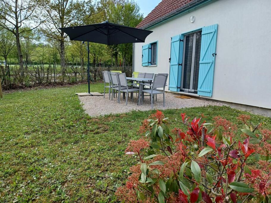 La Maison Bleu Du Lac De Celine Giffaumont-Champaubert Ngoại thất bức ảnh